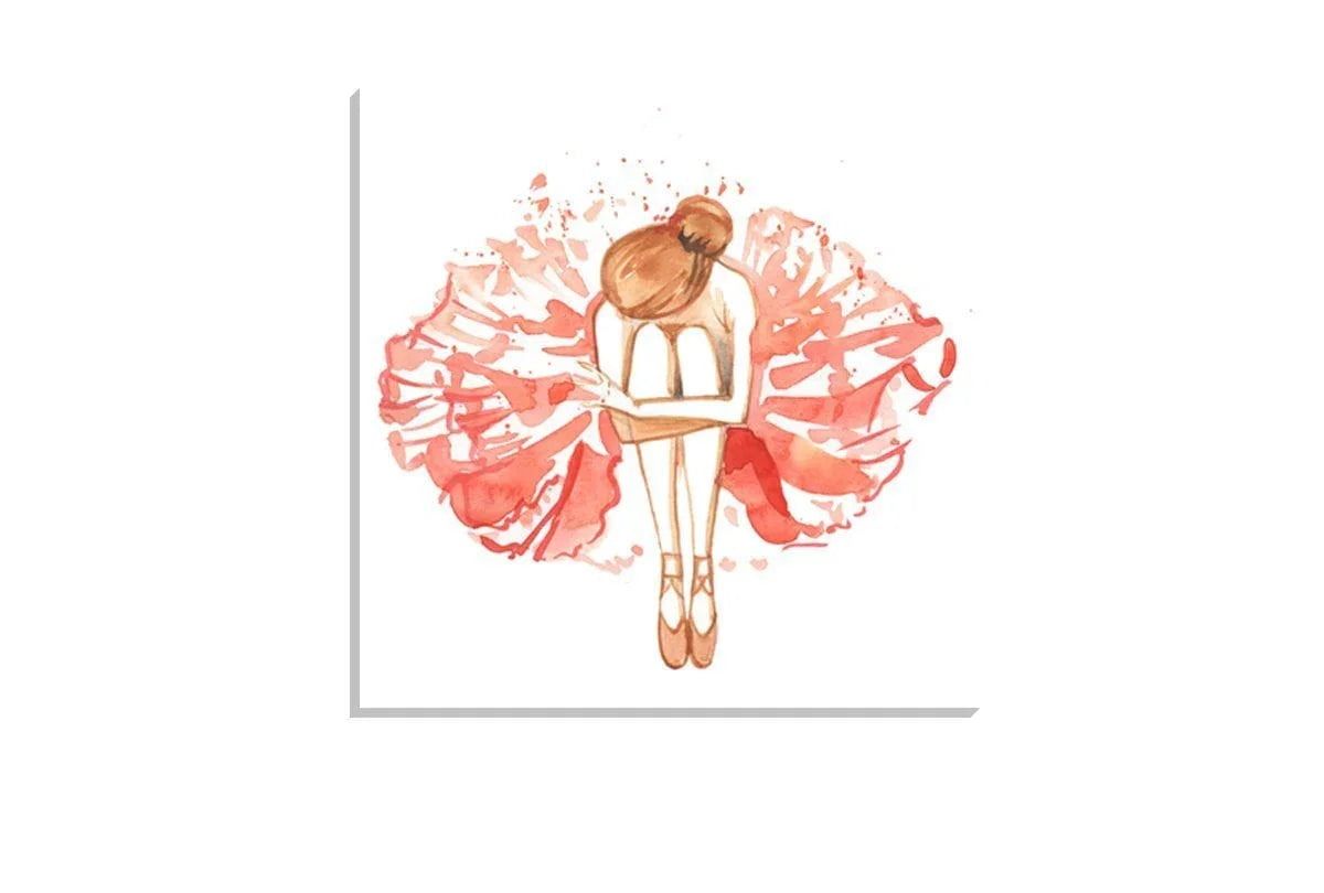 Ballerina Pink | Canvas Wall Art Print - Final Touch Decor