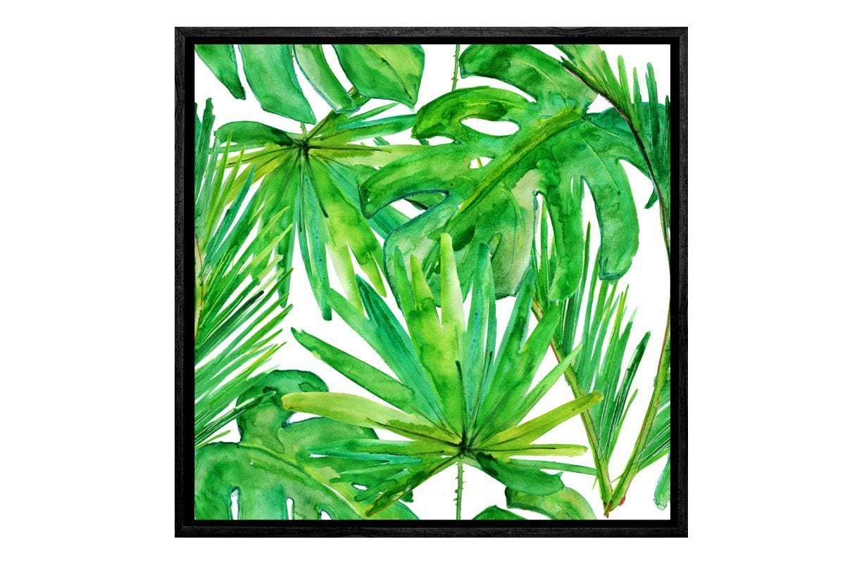 Tropical Leaves | Canvas Wall Art Print - Final Touch Decor