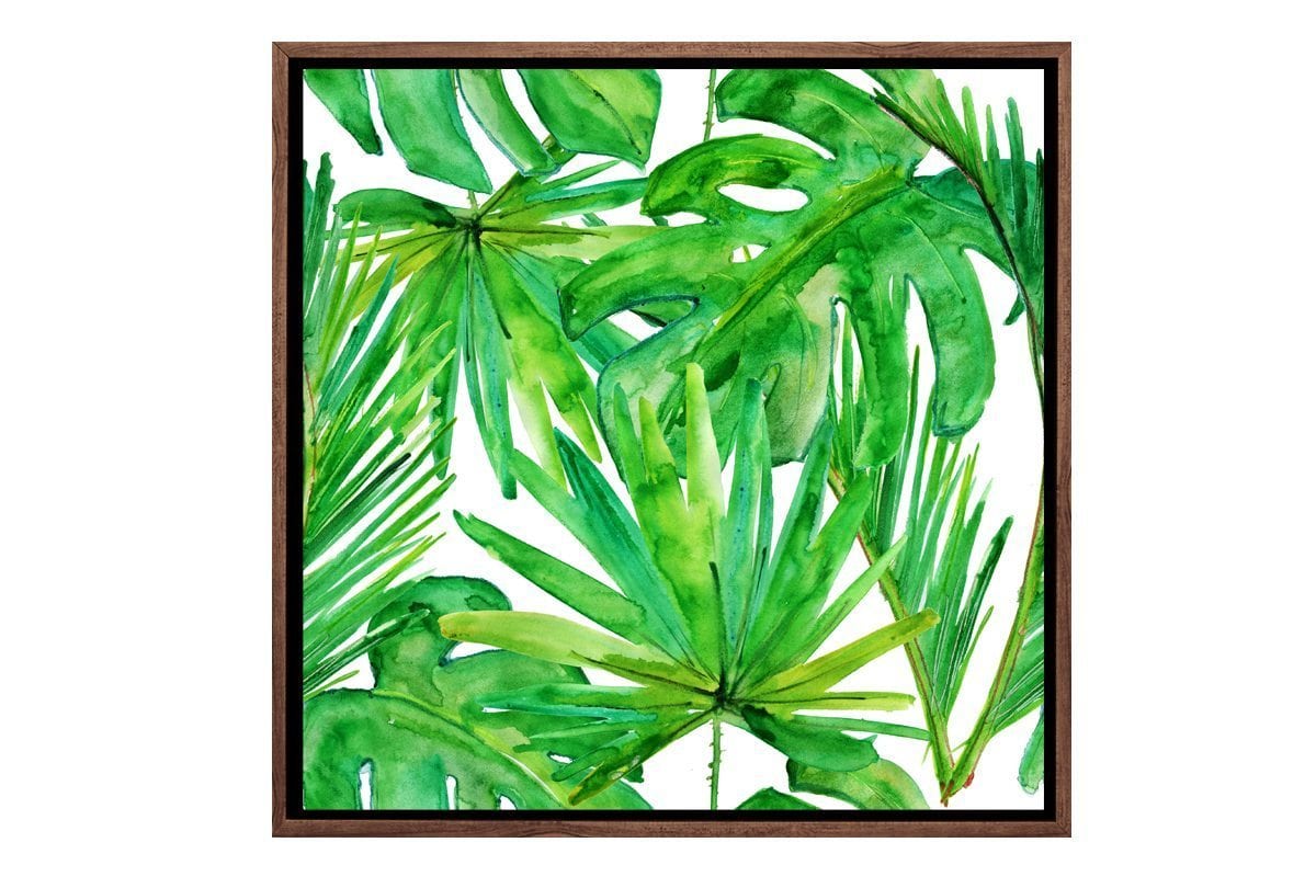 Tropical Leaves | Canvas Wall Art Print - Final Touch Decor