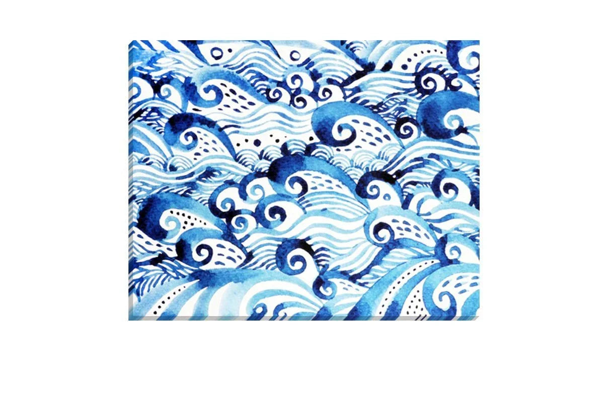 Abstract Ocean | Canvas Wall Art Print - Final Touch Decor