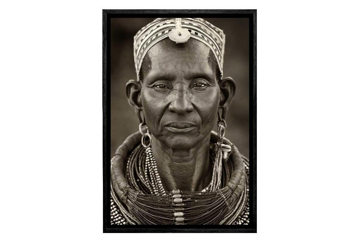 Kenyan Woman | Canvas Wall Art Print - Final Touch Decor