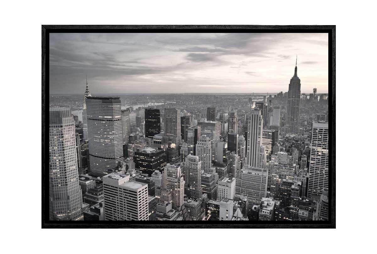 New York City Black & White, USA | Canvas Wall Art Print - Final Touch Decor