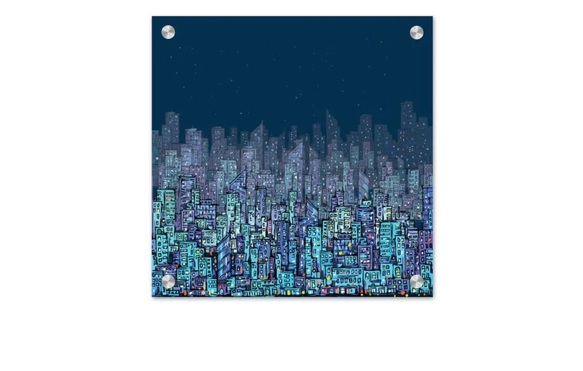 City Lights | Canvas Wall Art Print - Final Touch Decor