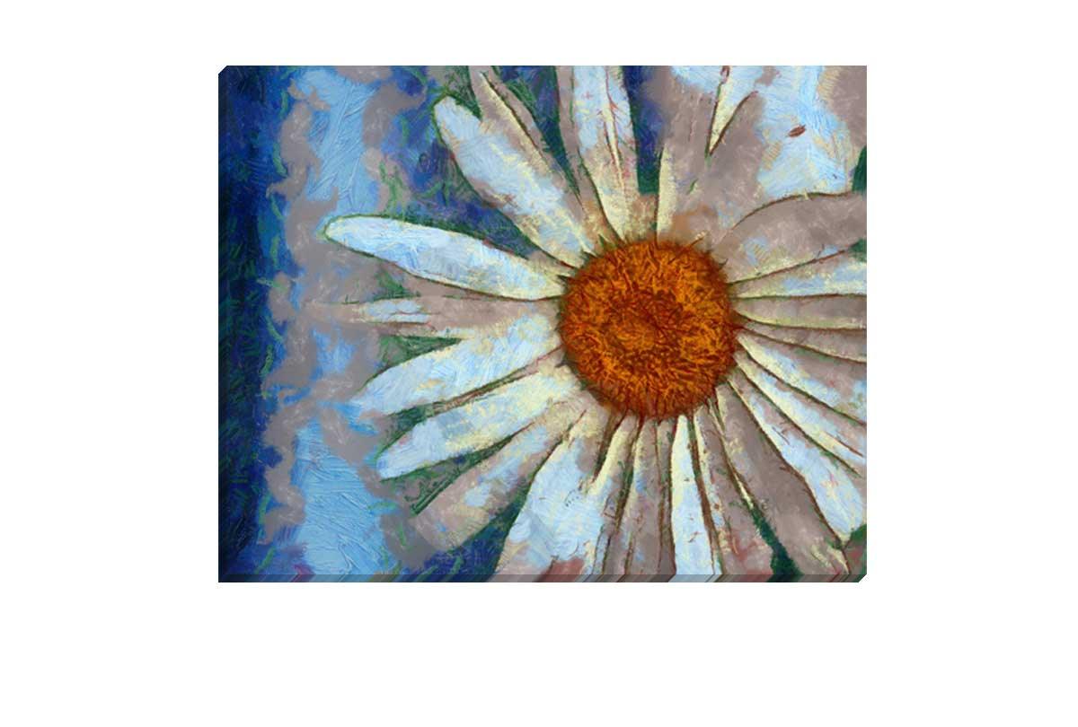Abstract Daisy | Wall Art Print - Final Touch Decor
