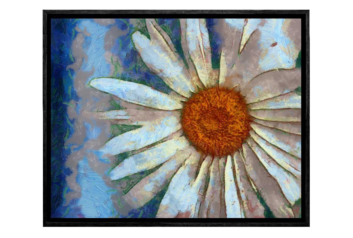 Abstract Daisy | Wall Art Print - Final Touch Decor