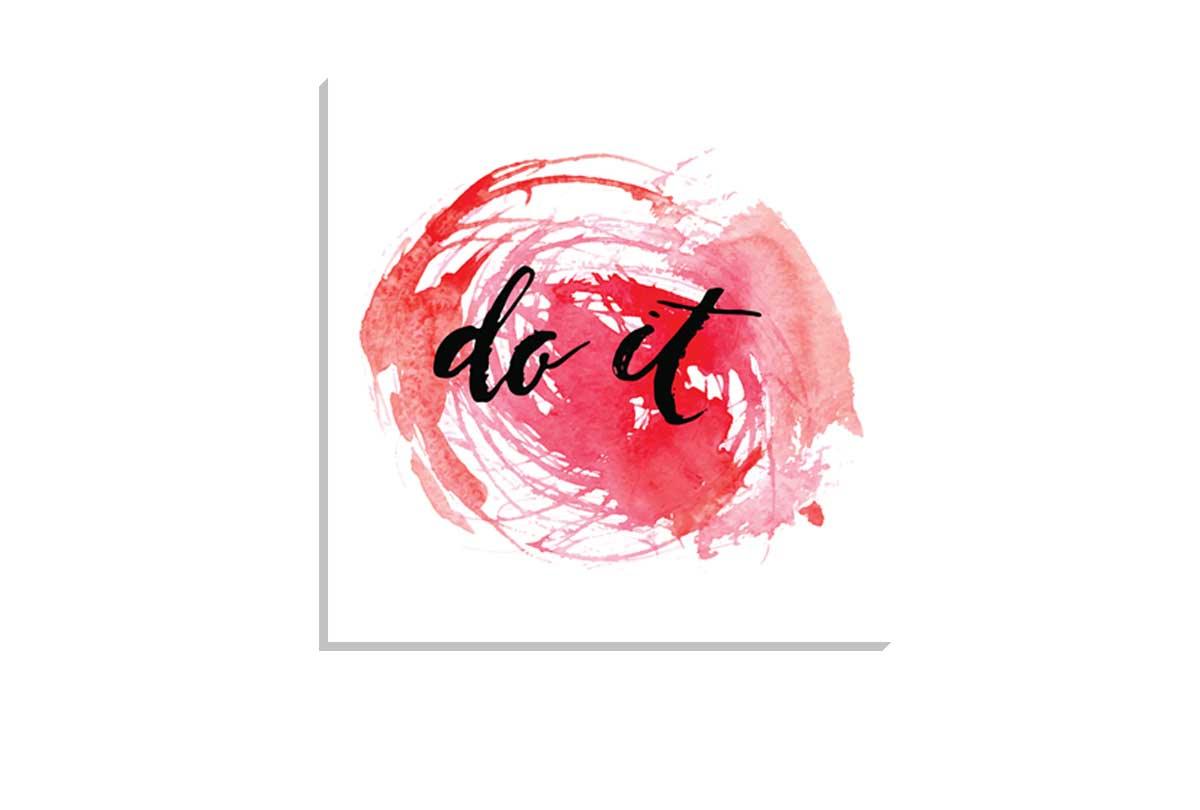 Do it | Canvas Wall Art Print - Final Touch Decor