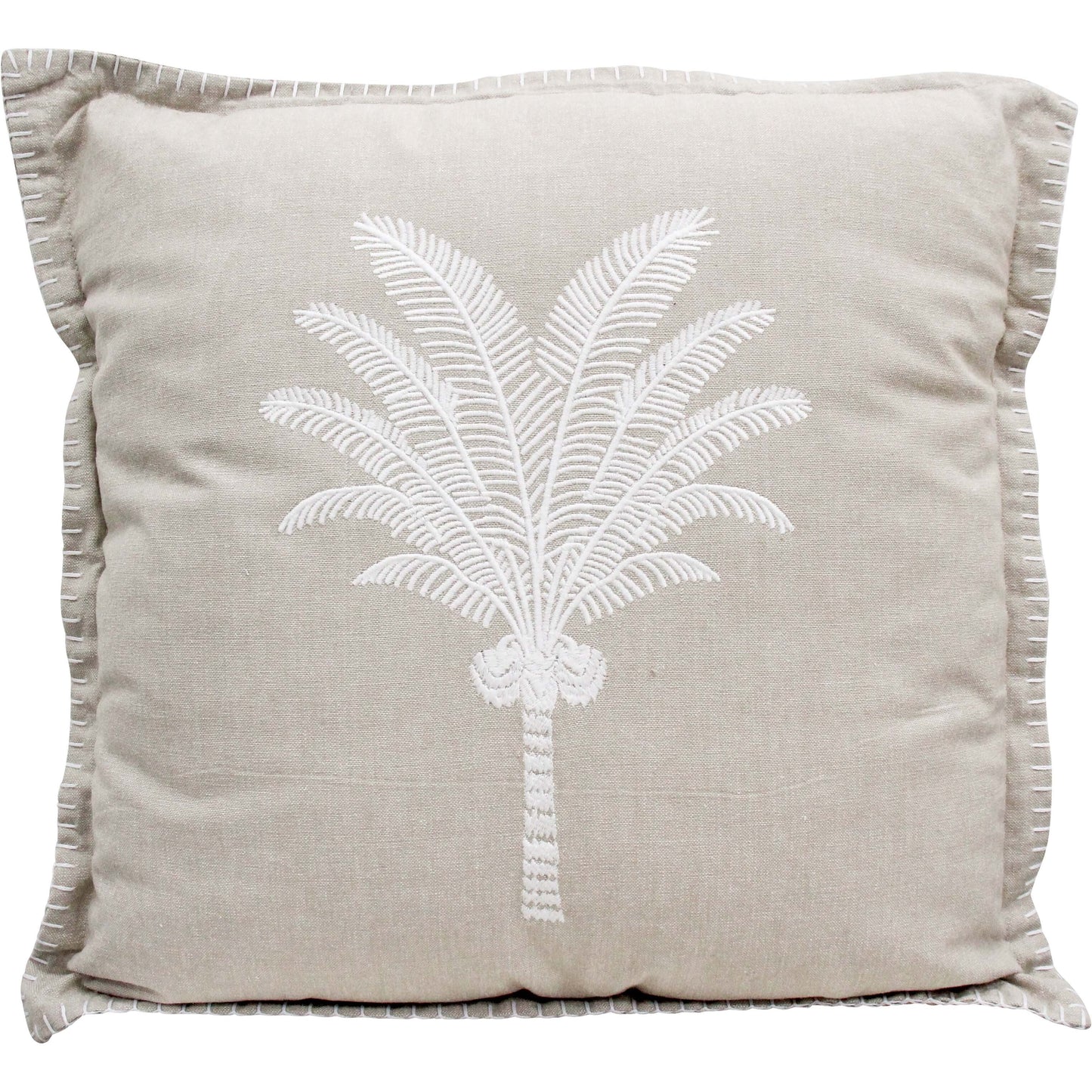Cushion Palm Cove Natural - 46 x 46cm
