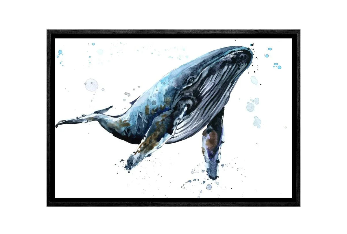 Whale 3 | Canvas Wall Art Print - Final Touch Decor