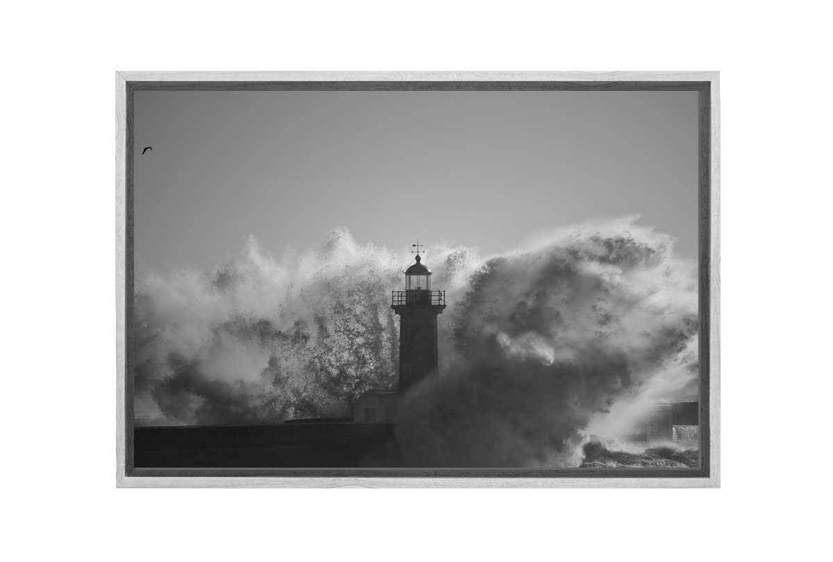 Light House Wave | Canvas Wall Art Print - Final Touch Decor