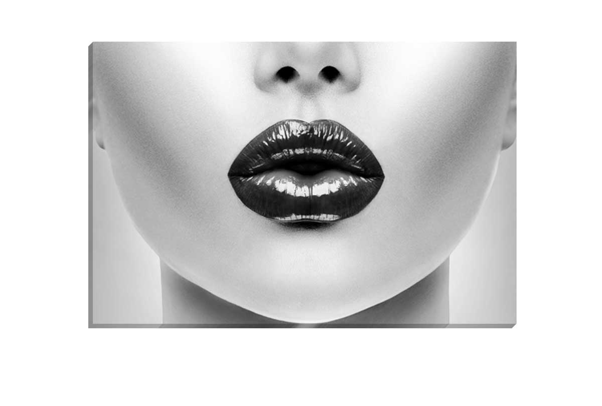 Black Lips | Canvas Wall Art Print - Final Touch Decor