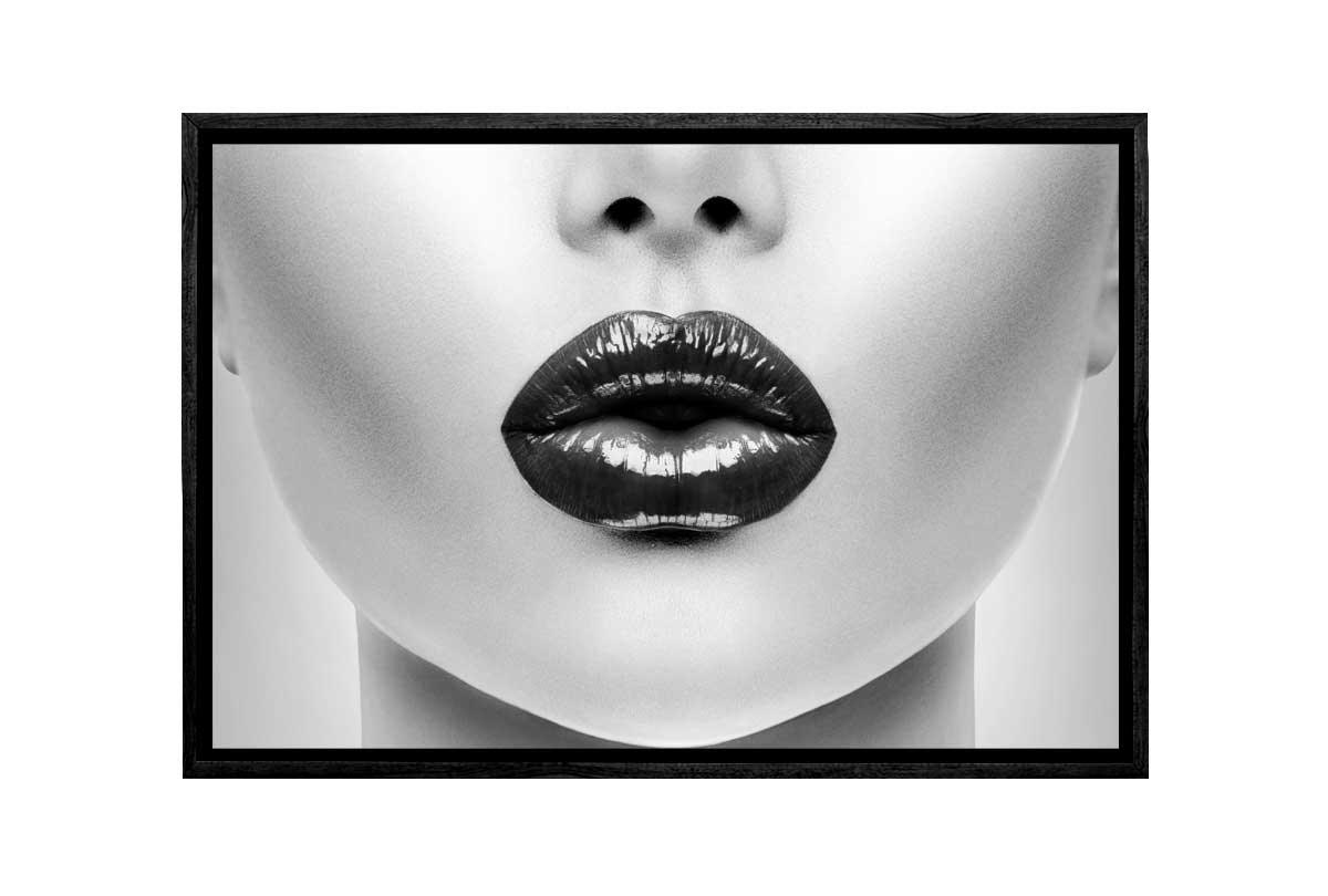 Black Lips | Canvas Wall Art Print - Final Touch Decor
