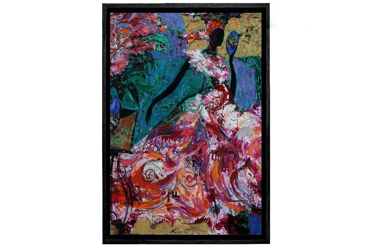 Lady in Café | Canvas Wall Art Print - Final Touch Decor