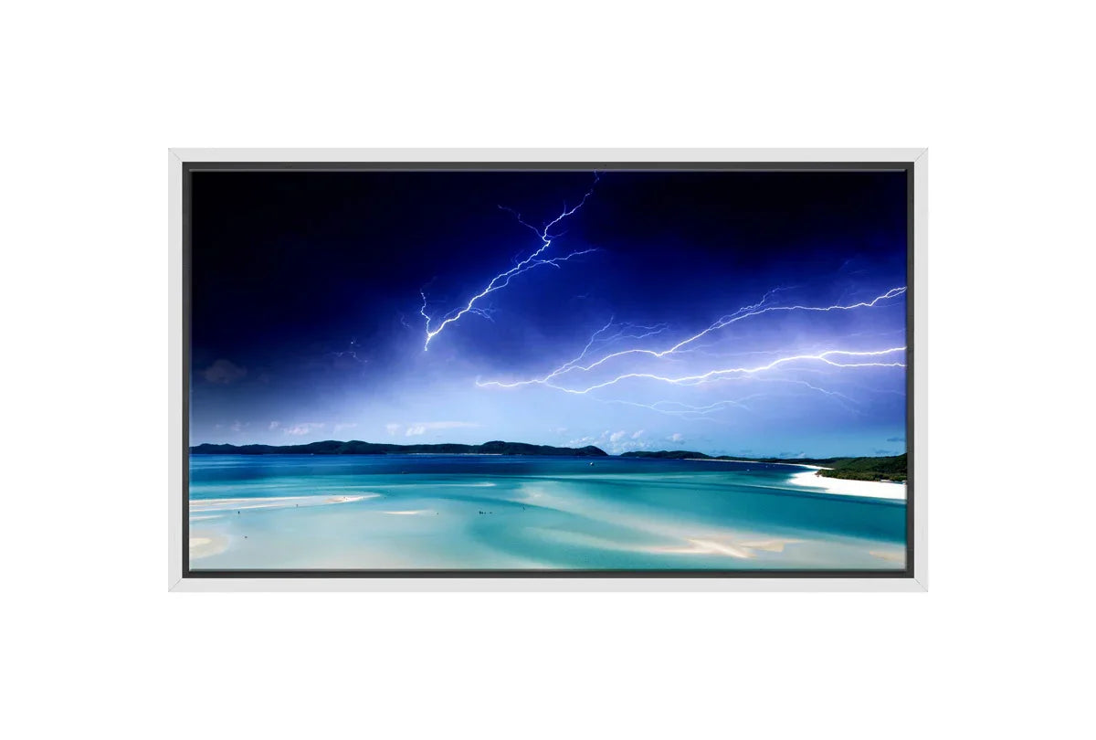 Tropical Beach Storm | Wall Art Print - Final Touch Decor