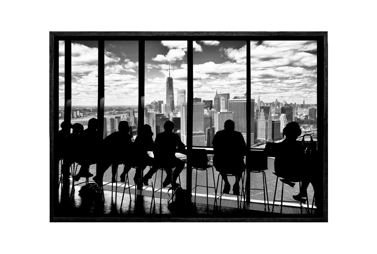 Lunch over Manhattan | Canvas Wall Art Print - Final Touch Decor