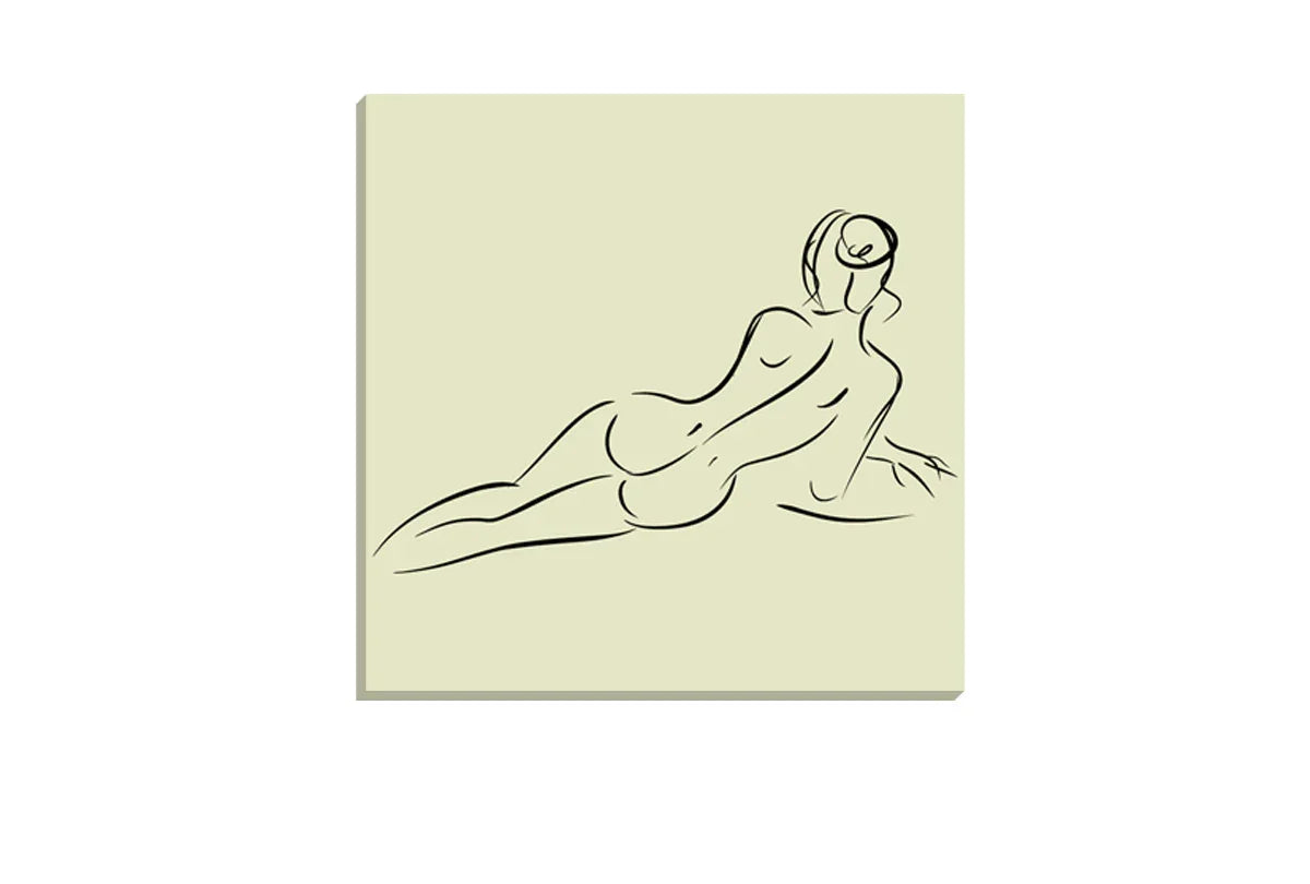 Nude 4 | Canvas Wall Art Print - Final Touch Decor
