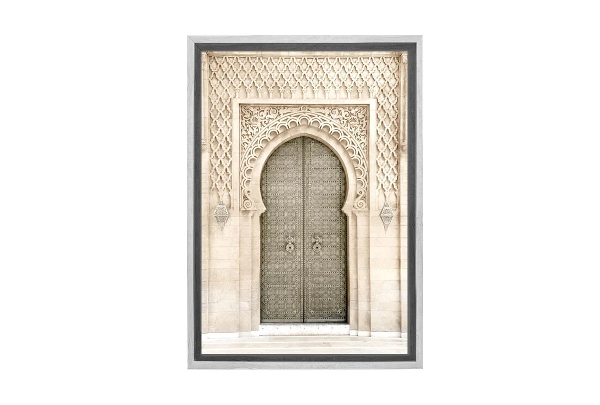 Bronz Moroccan Door | Canvas Wall Art Print - Final Touch Decor