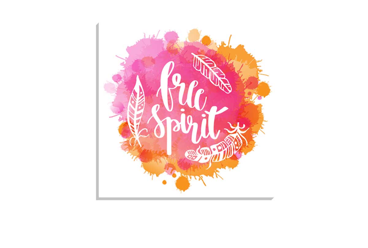 Boho Free Spirit | Canvas Wall Art Print - Final Touch Decor