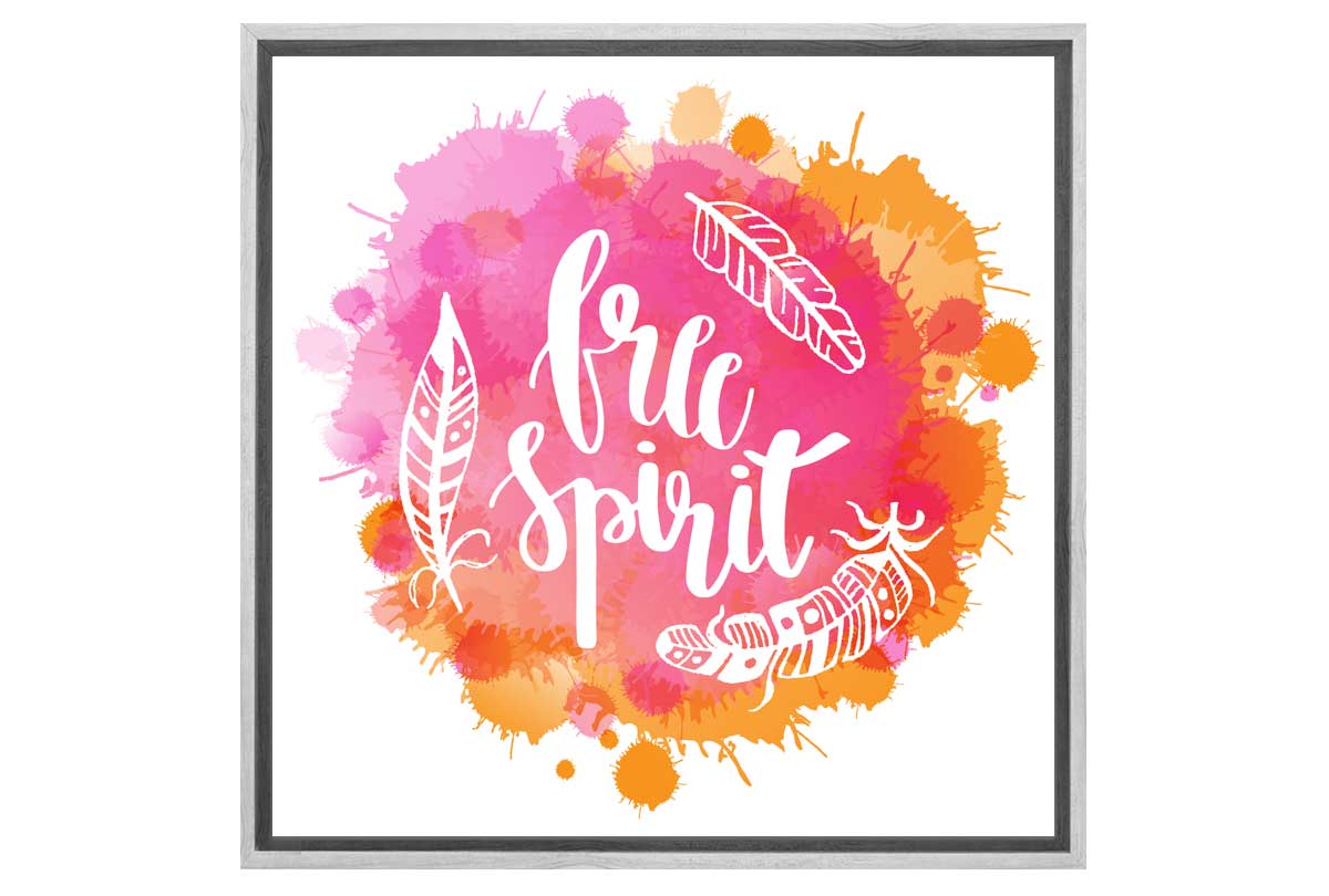Boho Free Spirit | Canvas Wall Art Print - Final Touch Decor