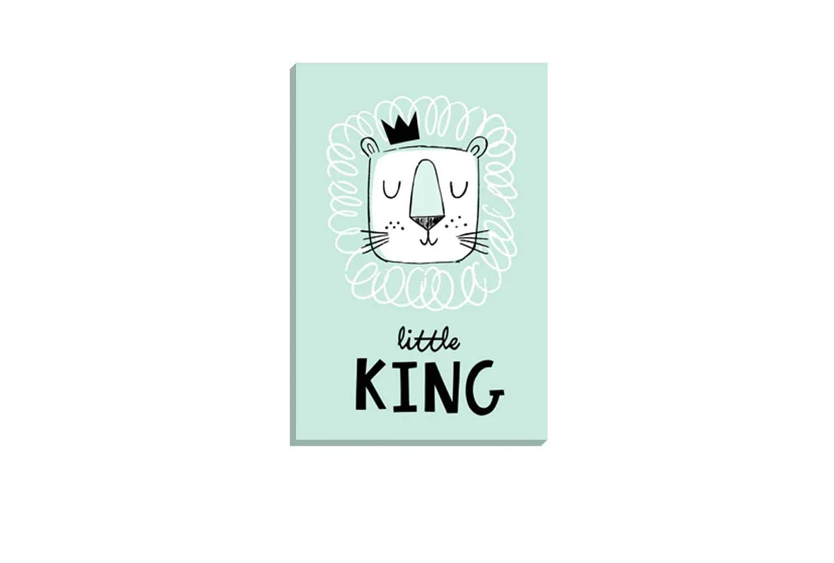 Little King | Scandinavian Kid's Wall Art Print - Final Touch Decor