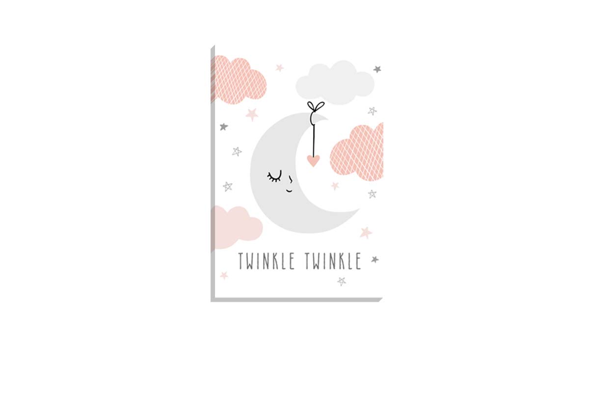 Twinkle Twinkle | Scandinavian Kid's Wall Art Print - Final Touch Decor