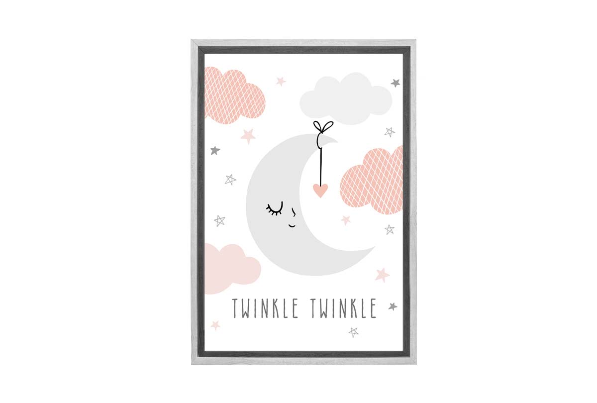 Twinkle Twinkle | Scandinavian Kid's Wall Art Print - Final Touch Decor