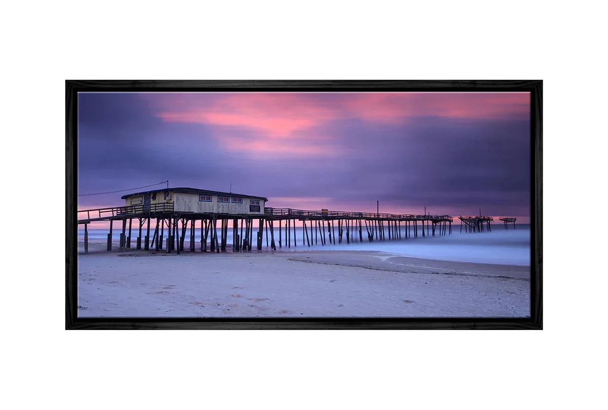 Old Beach Jetty | Canvas Wall Art Print - Final Touch Decor