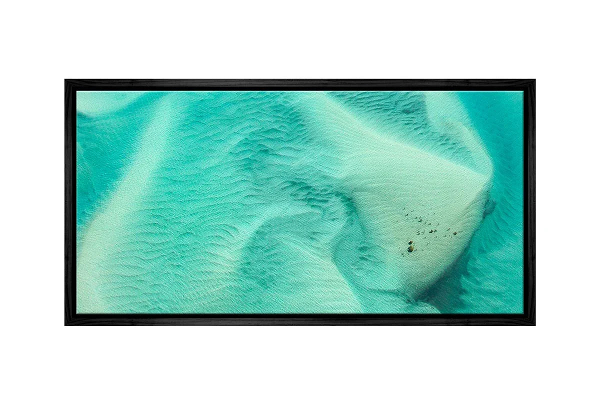 Turquoise Shallows | Canvas Wall Art Print - Final Touch Decor