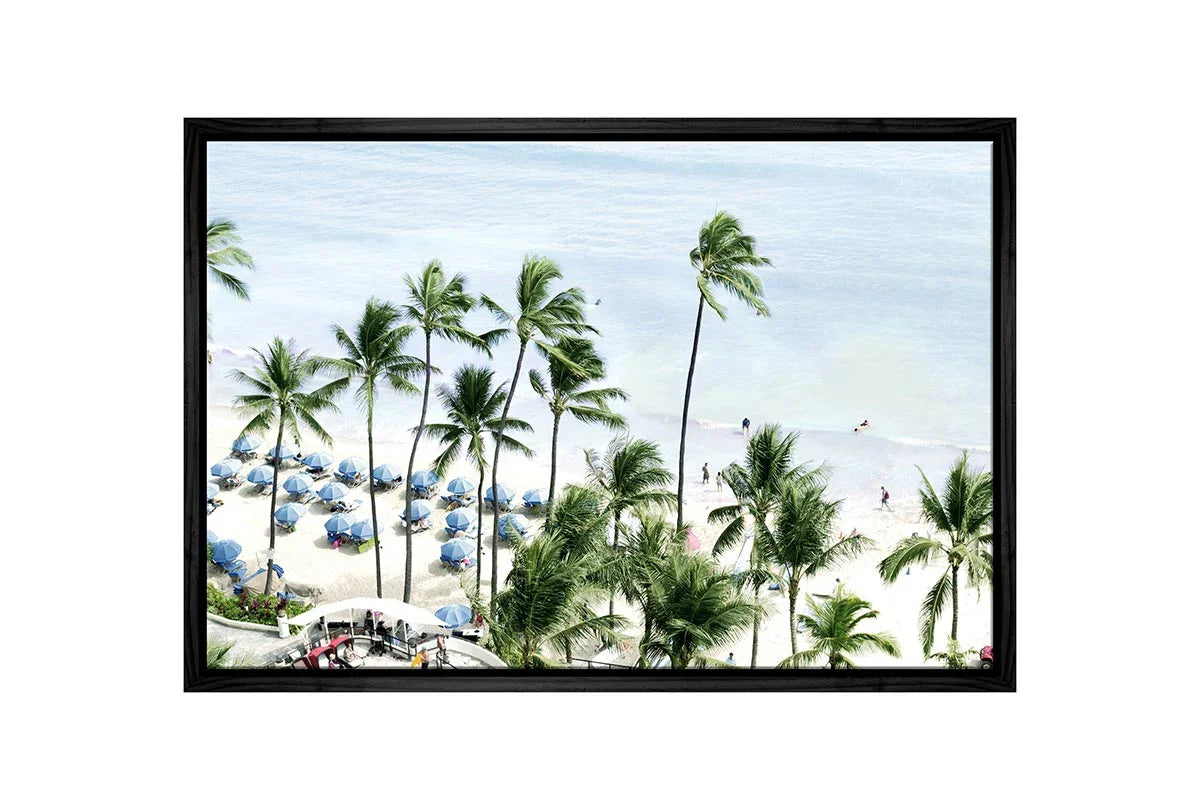 Waikiki Beach, Hawaii | Canvas Wall Art Print - Final Touch Decor