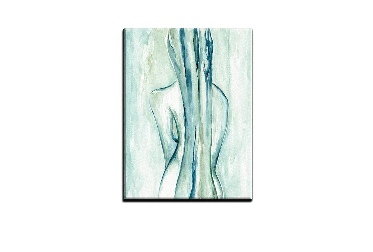 Abstract Female Form | Canvas Wall Art Print - Final Touch Decor