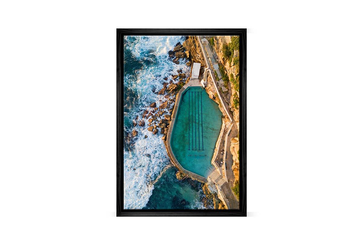 Bronte Rock Pool, Australia | Canvas Wall Art Print - Final Touch Decor