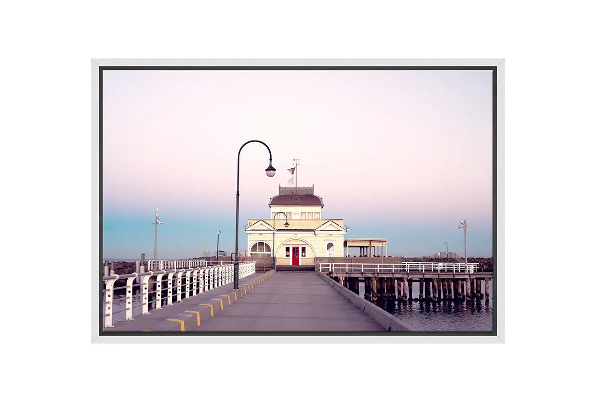 St Kilda Pier | Canvas Wall Art Print - Final Touch Decor