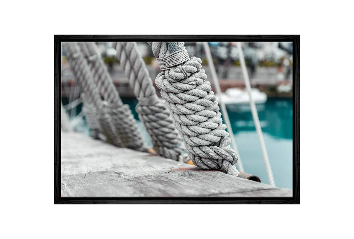 Sailing Ship Ropes | Canvas Wall Art Print - Final Touch Decor