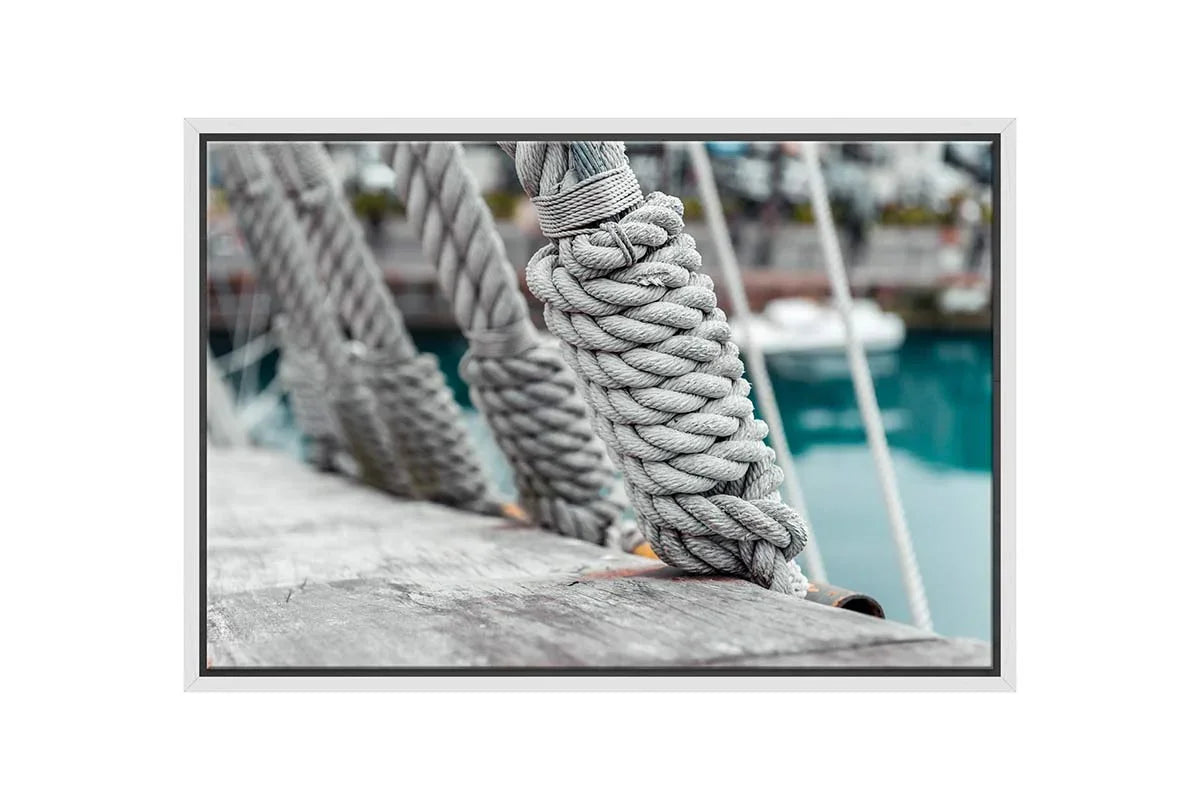 Sailing Ship Ropes | Canvas Wall Art Print - Final Touch Decor