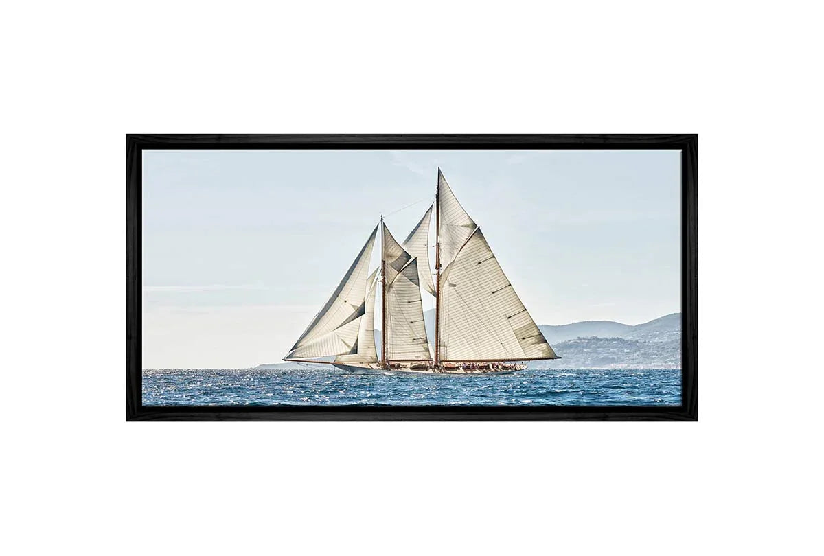 Racing Yacht | Canvas Wall Art Print - Final Touch Decor