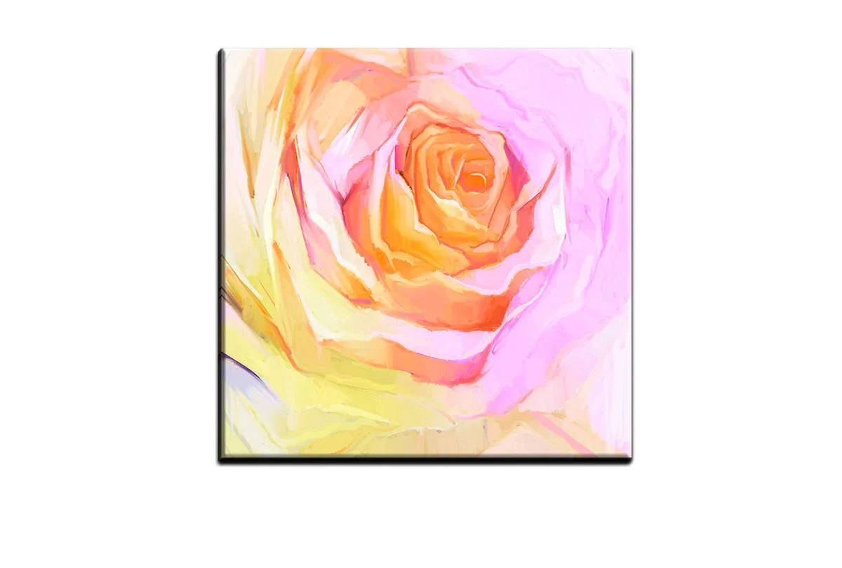 Watercolour Rose Bud | Flower Wall Art Print - Final Touch Decor