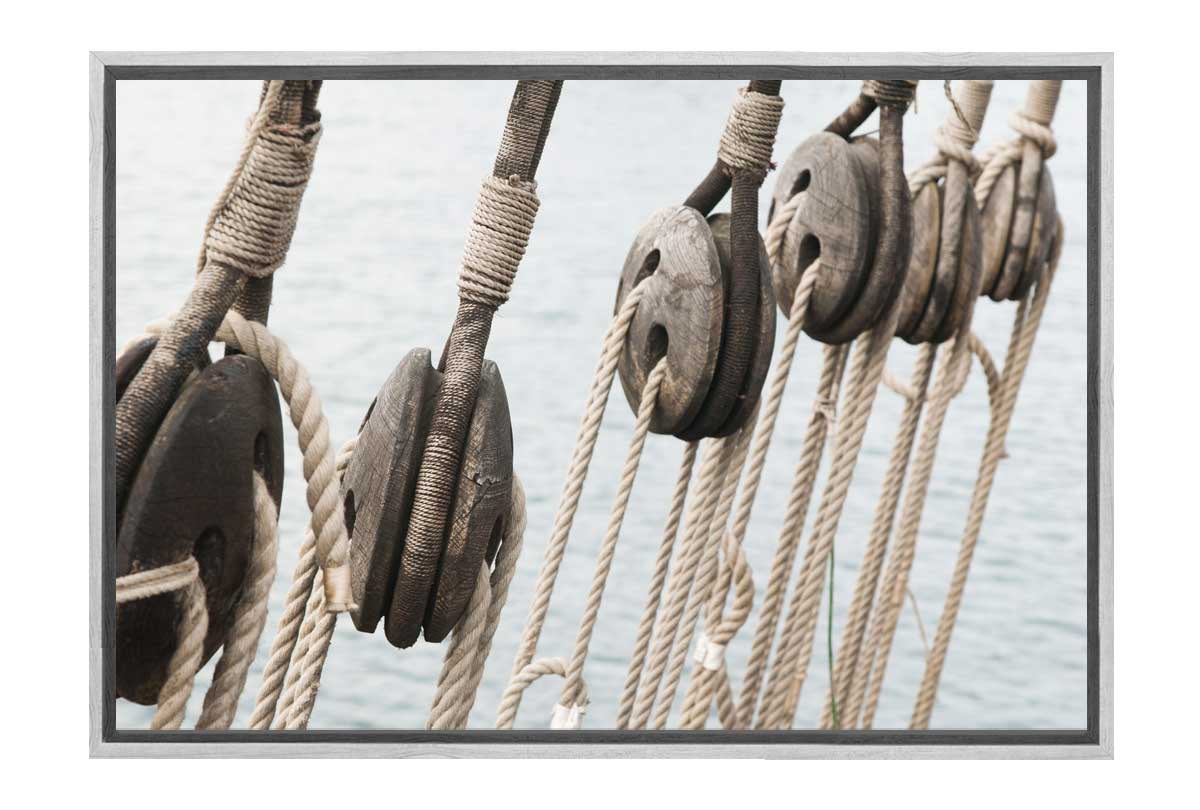 Ship’s Rigging | Nautical Canvas Wall Art Print - Final Touch Decor