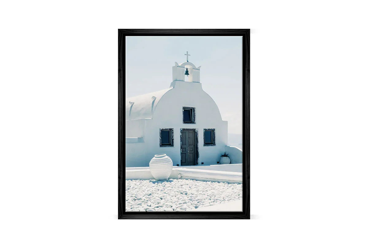 Greek Church | Greece Wall Art Print - Final Touch Decor