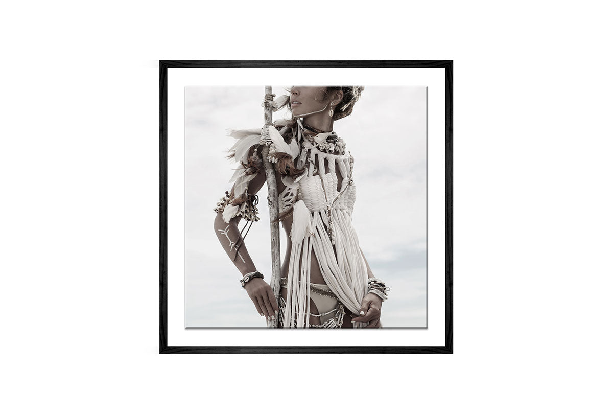 Boho Girl 1 | Wall Art Print - Final Touch Decor