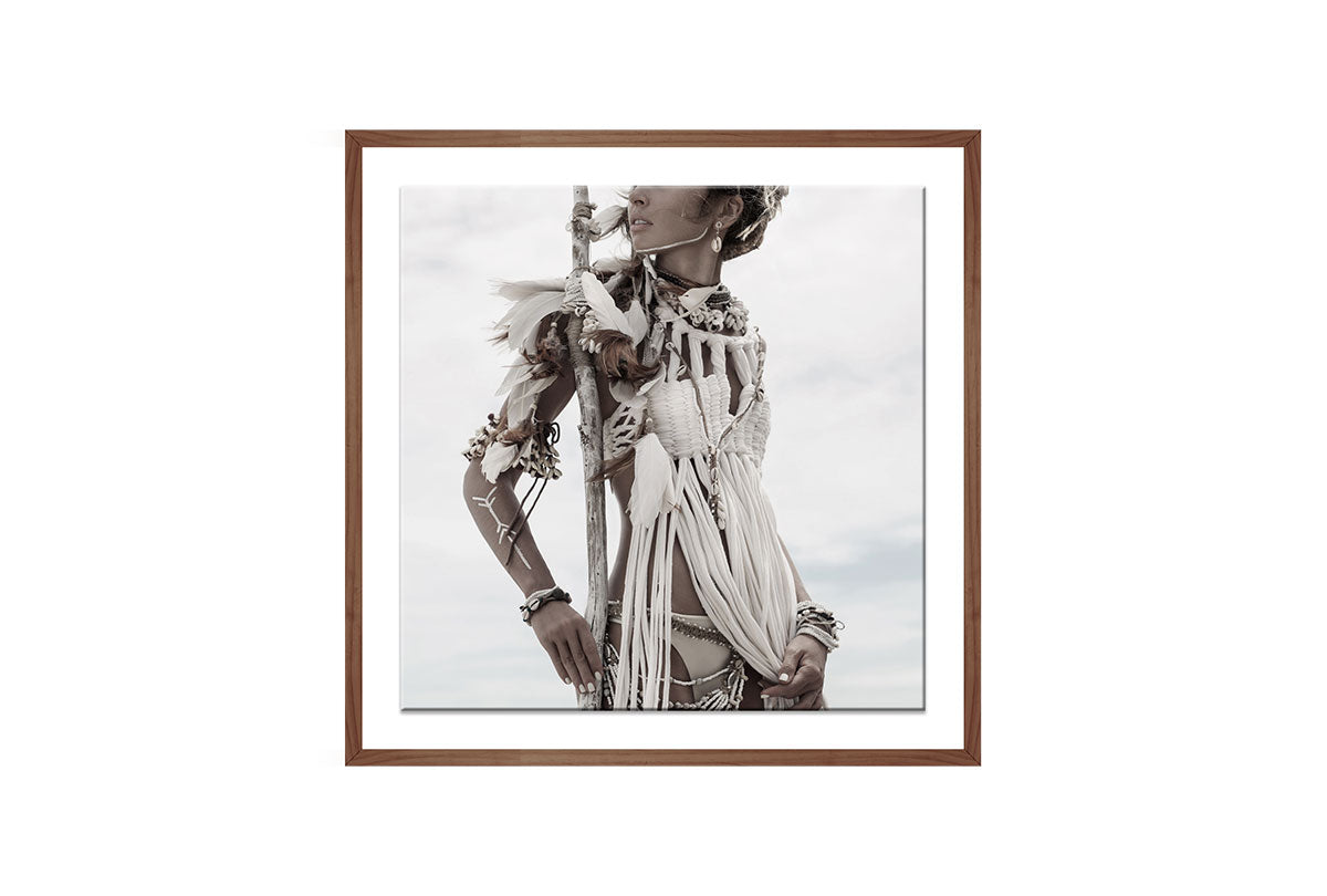 Boho Girl 1 | Wall Art Print - Final Touch Decor