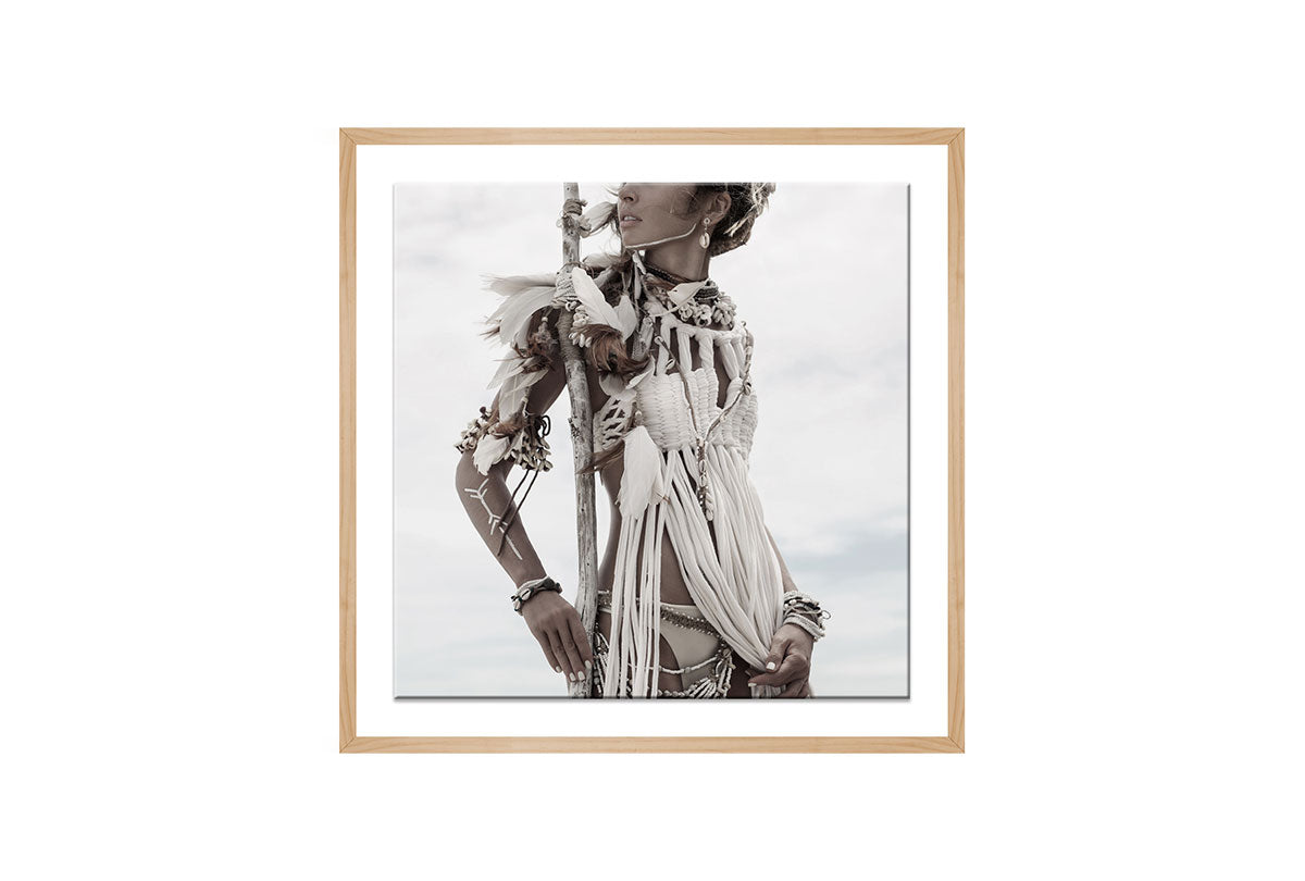 Boho Girl 1 | Wall Art Print - Final Touch Decor