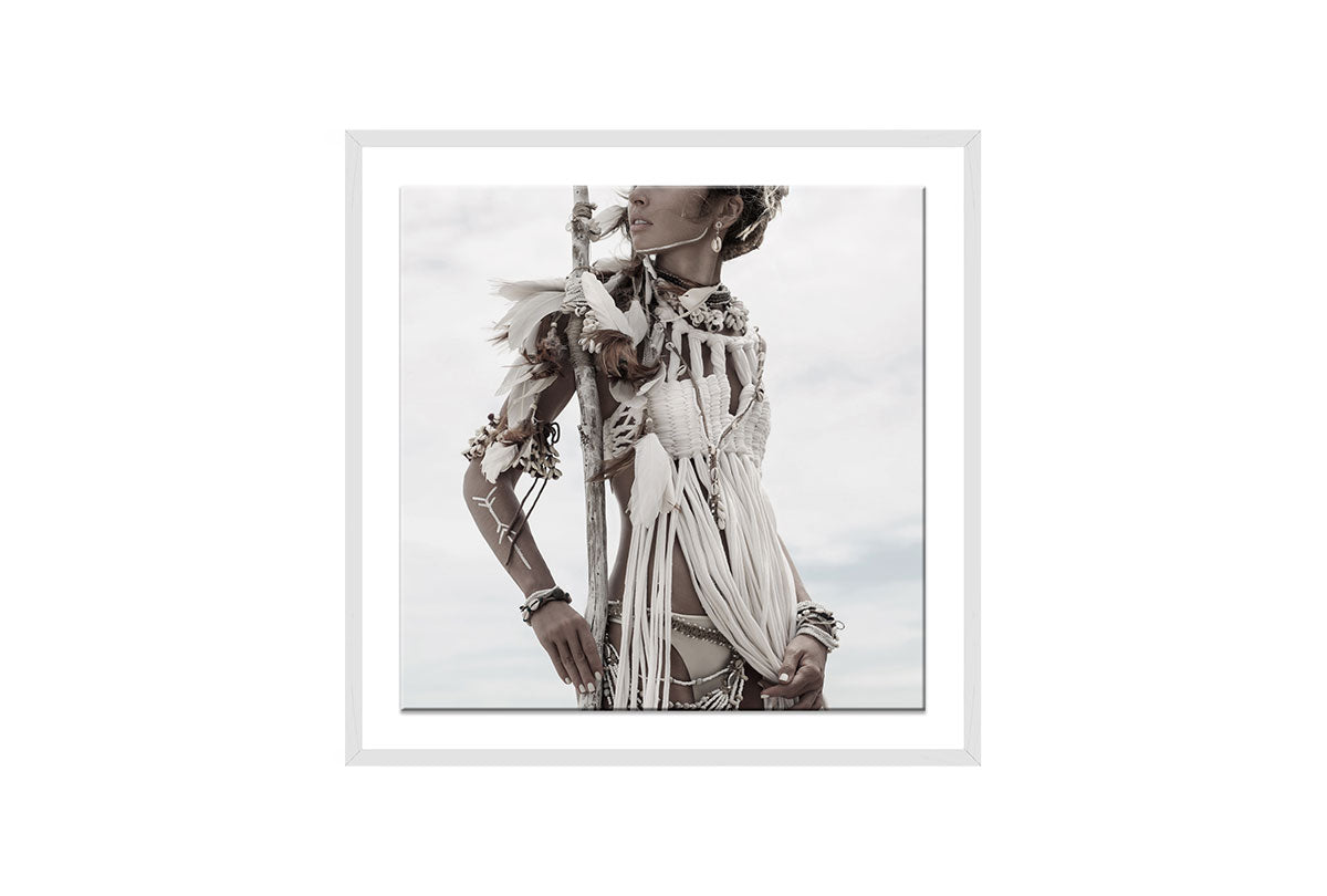 Boho Girl 1 | Wall Art Print - Final Touch Decor