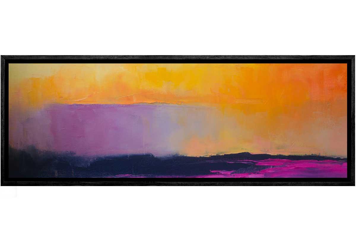 Sunset Abstract | Canvas Wall Art Print - Final Touch Decor
