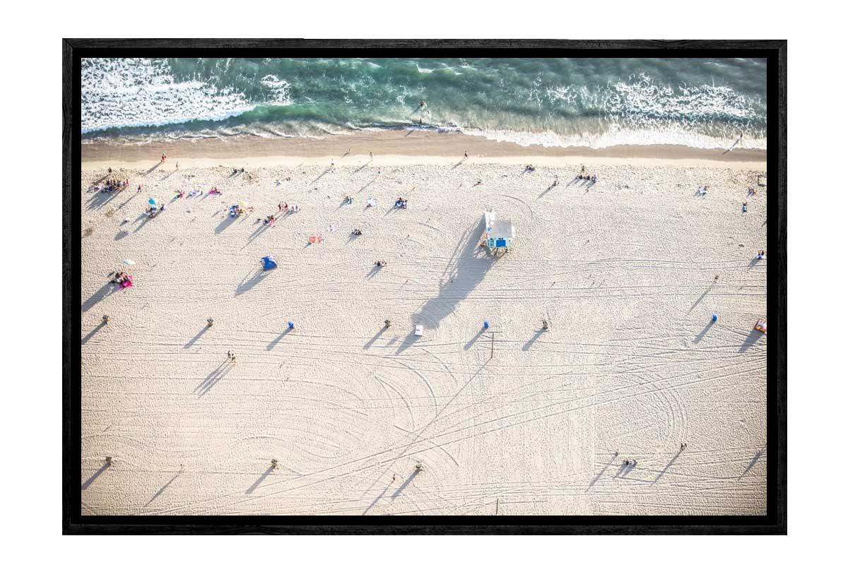 Beach from Above | Beach Wall Art Print - Final Touch Decor