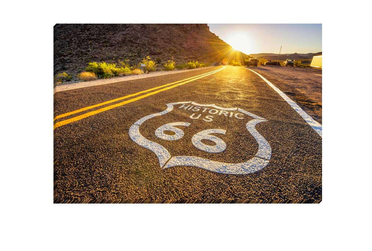 Route 66, USA | Travel Wall Art Print - Final Touch Decor