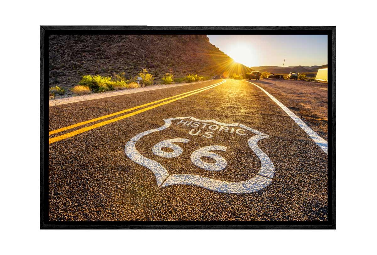 Route 66, USA | Travel Wall Art Print - Final Touch Decor