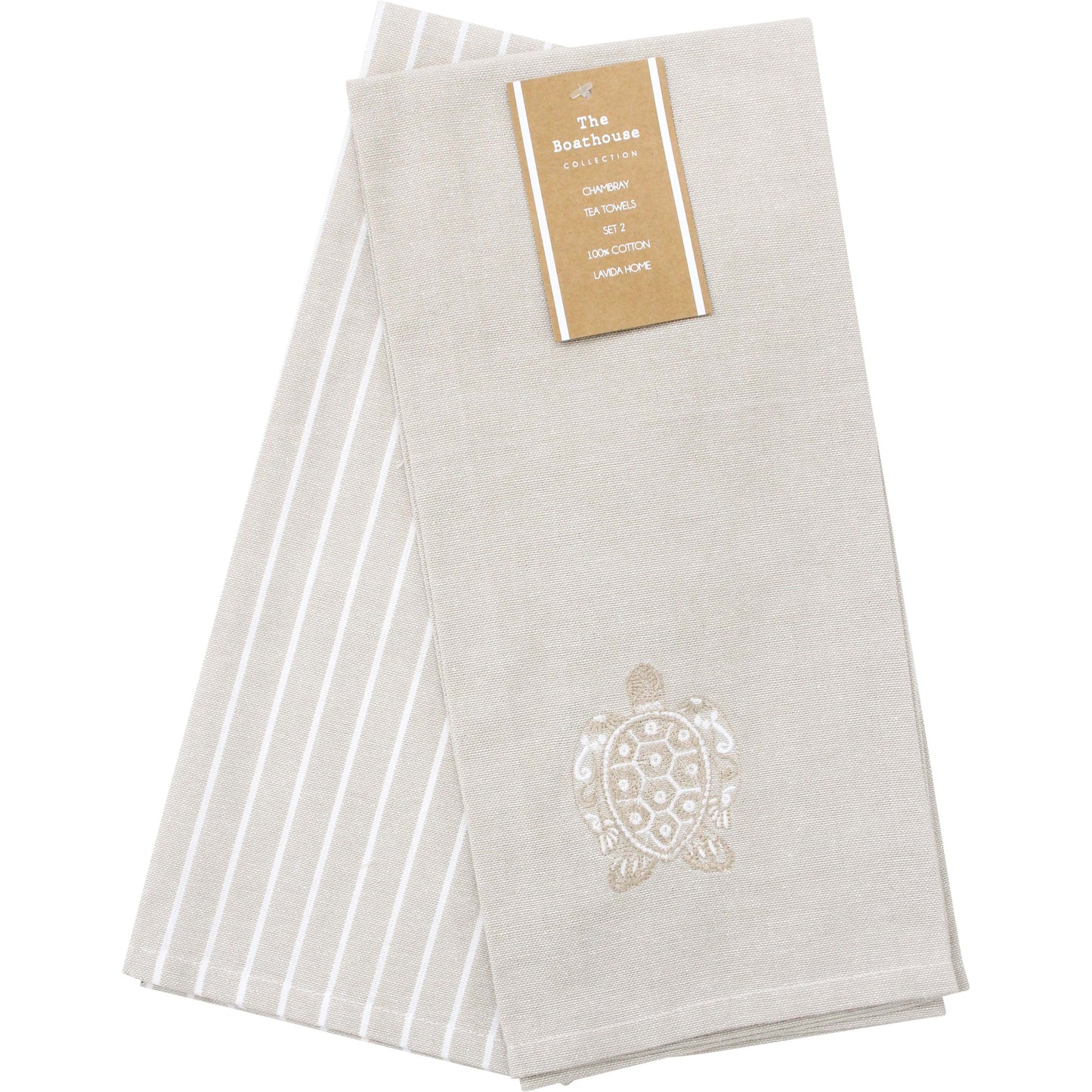 Turtle Tea Towel Set/2