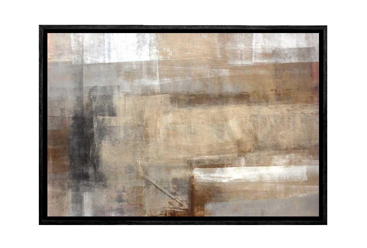 Brown Abstract | Canvas Wall Art Print - Final Touch Decor