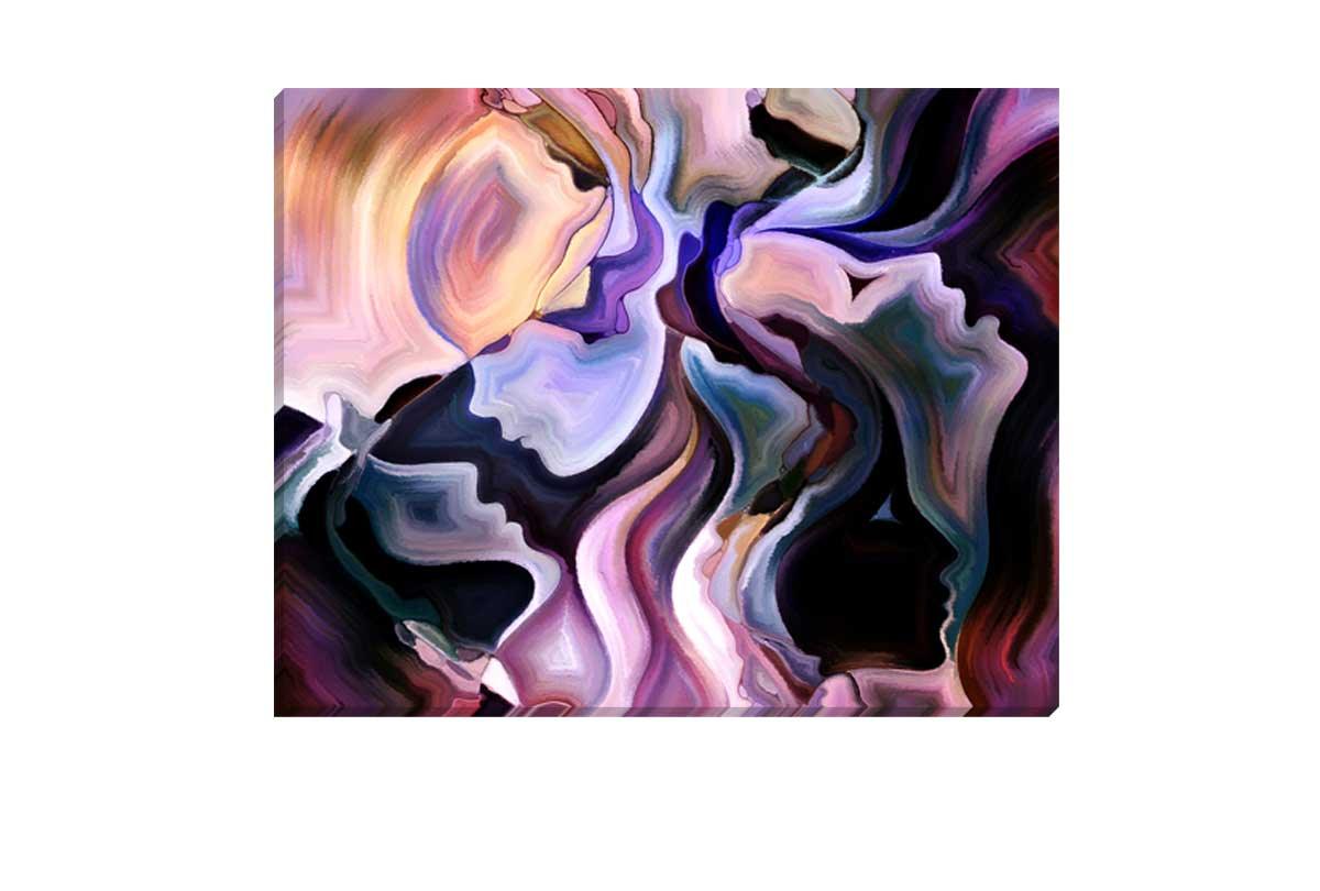 Abstract Faces | Wall Art Print - Final Touch Decor