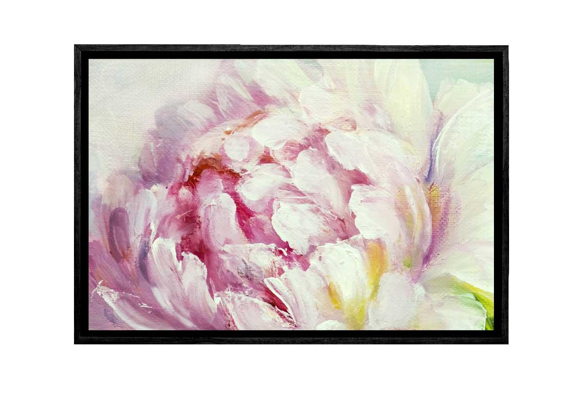 Pink Peony Bloom 2 | Canvas Wall Art Print - Final Touch Decor