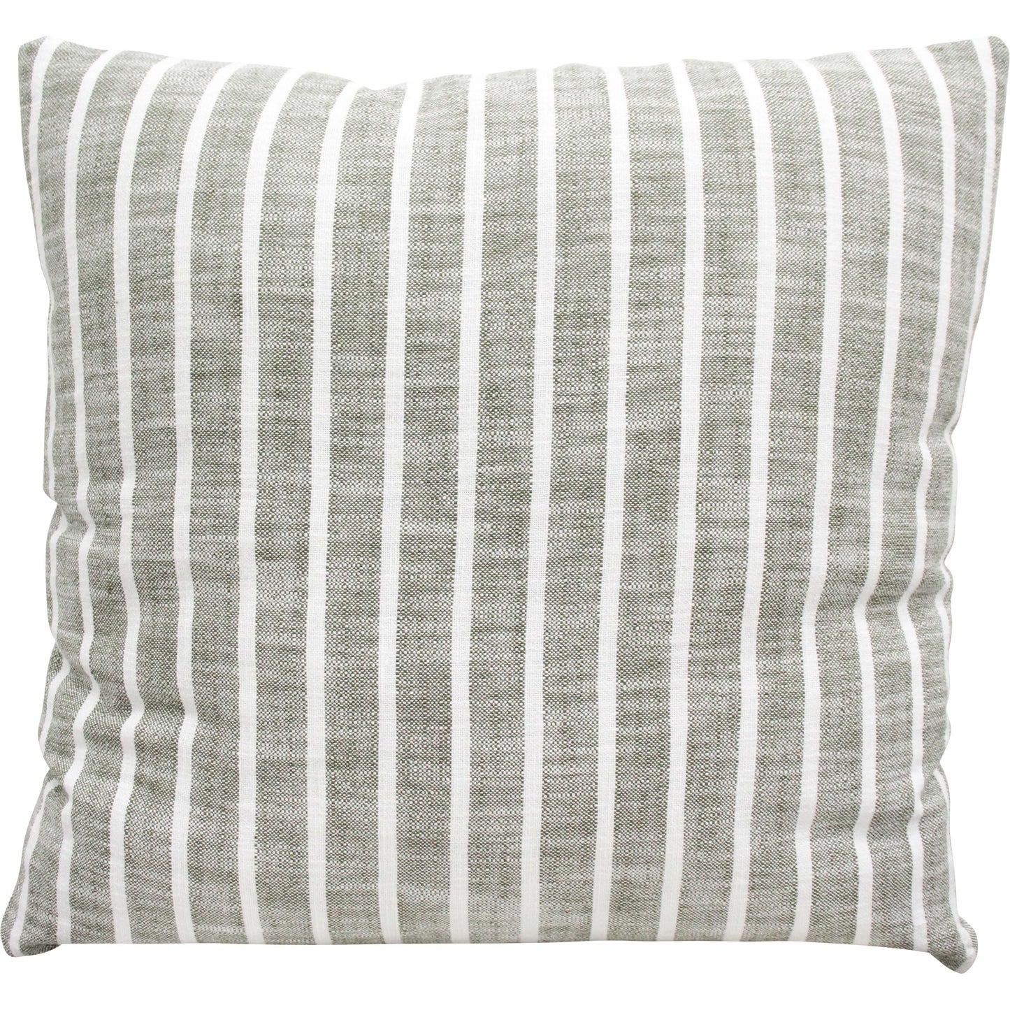 Cushion Harbour Strip Olive - 50x50cm